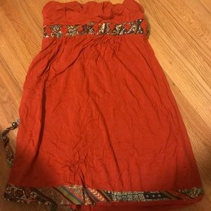 Orange Charlotte Russe Sundress